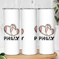 Funny Vintage Philly Baseball Skinny Tumbler Sport Humor Gift