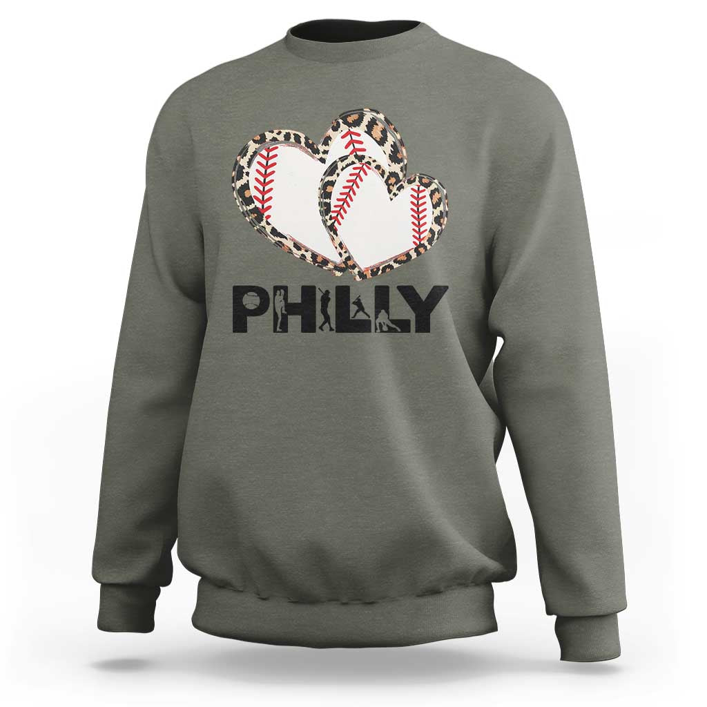 Funny Vintage Philly Baseball Sweatshirt Sport Humor Gift - Wonder Print Shop