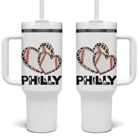 Funny Vintage Philly Baseball Tumbler With Handle Sport Humor Gift