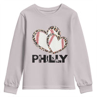 Funny Vintage Philly Baseball Youth Sweatshirt Sport Humor Gift - Wonder Print Shop