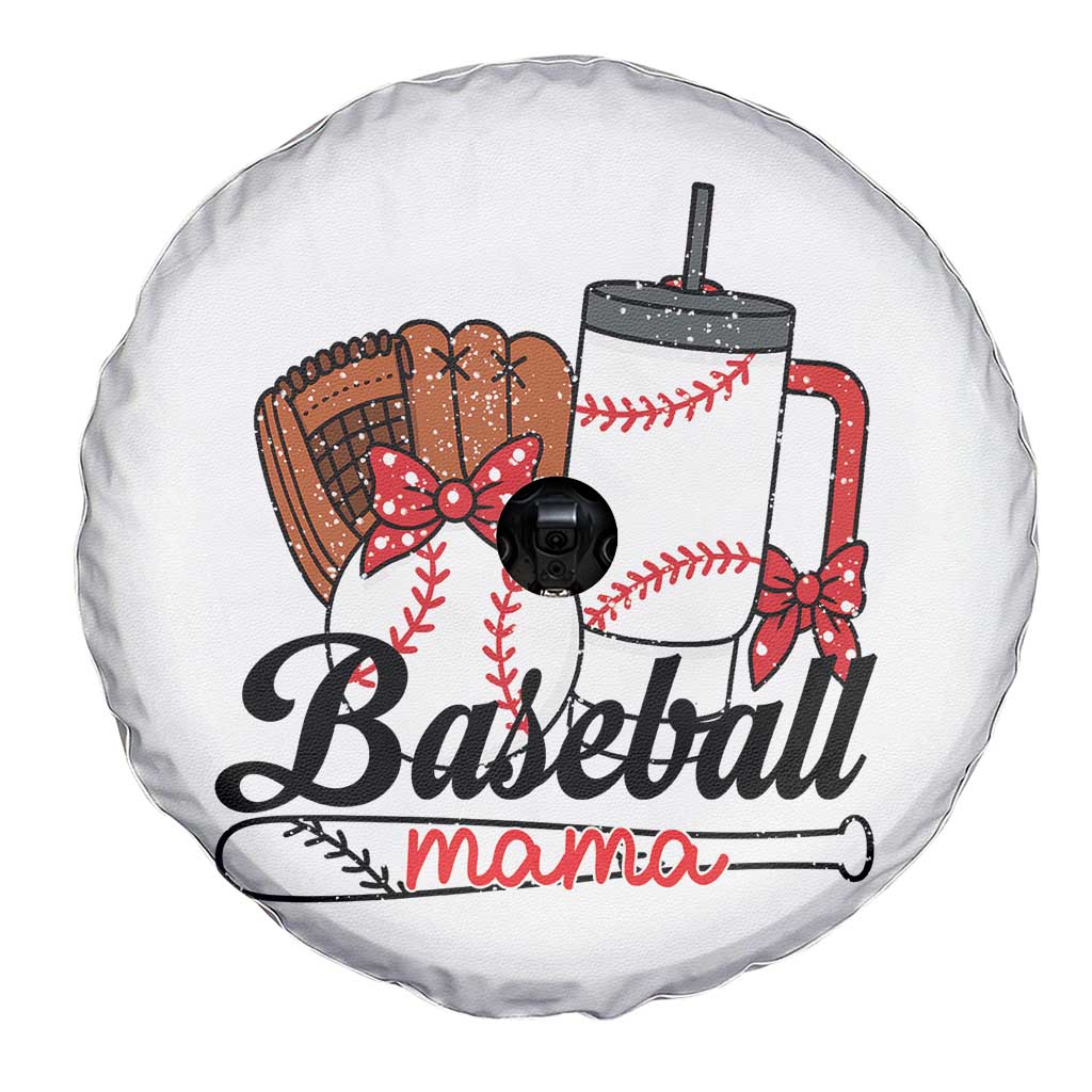 Baseball Mama Spare Tire Cover Funny Sports Mom Life Lover - Wonder Print Shop