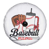 Baseball Mama Spare Tire Cover Funny Sports Mom Life Lover - Wonder Print Shop
