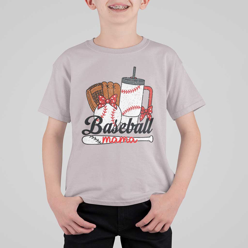 Baseball Mama T Shirt For Kid Funny Sports Mom Life Lover - Wonder Print Shop
