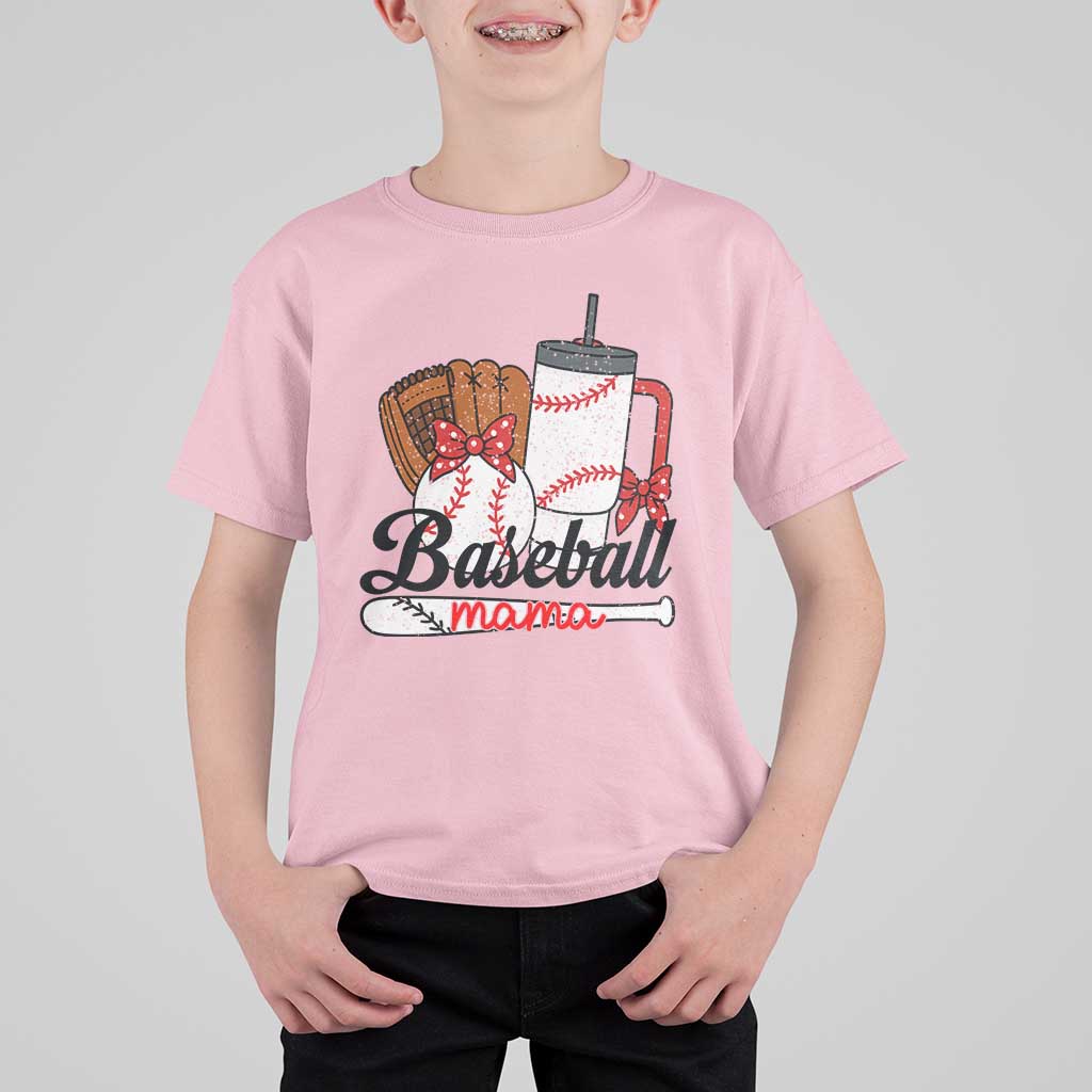 Baseball Mama T Shirt For Kid Funny Sports Mom Life Lover - Wonder Print Shop