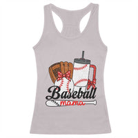 Baseball Mama Racerback Tank Top Funny Sports Mom Life Lover - Wonder Print Shop