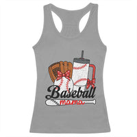 Baseball Mama Racerback Tank Top Funny Sports Mom Life Lover - Wonder Print Shop