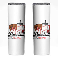 Baseball Mama Skinny Tumbler Funny Sports Mom Life Lover