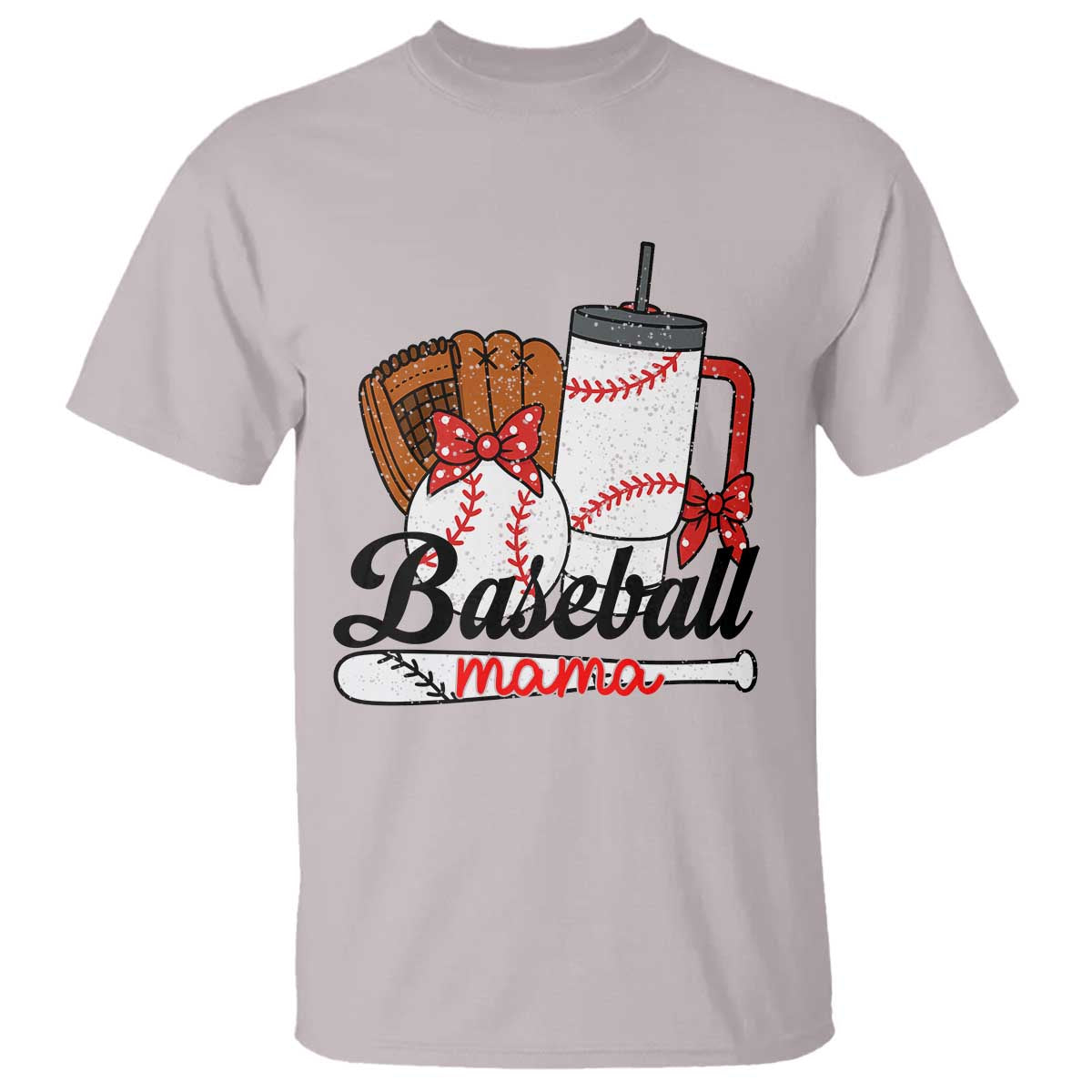 Baseball Mama T Shirt Funny Sports Mom Life Lover - Wonder Print Shop