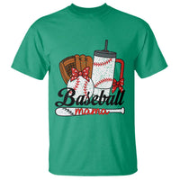 Baseball Mama T Shirt Funny Sports Mom Life Lover - Wonder Print Shop