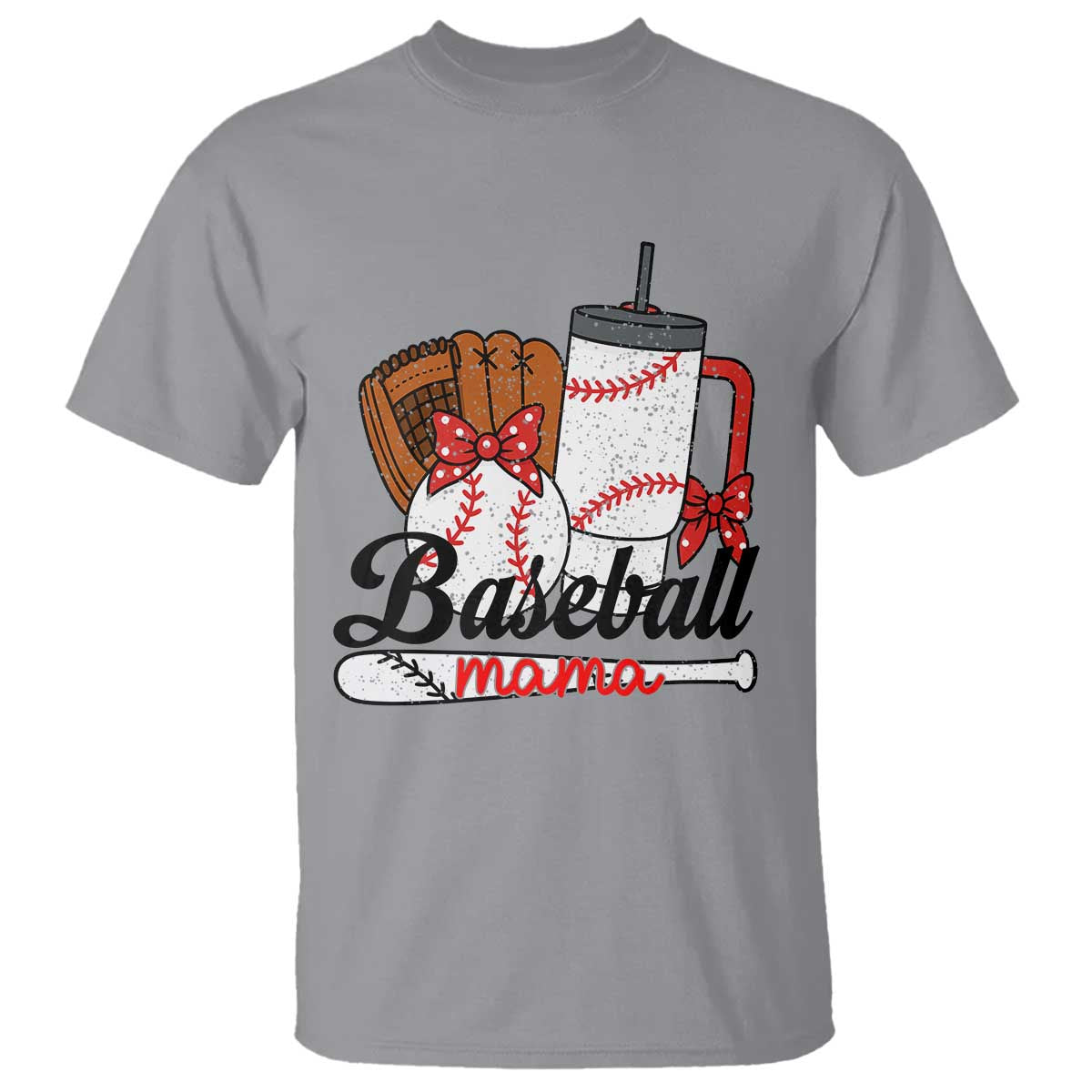 Baseball Mama T Shirt Funny Sports Mom Life Lover - Wonder Print Shop