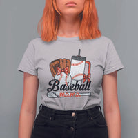 Baseball Mama T Shirt For Women Funny Sports Mom Life Lover - Wonder Print Shop