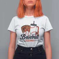 Baseball Mama T Shirt For Women Funny Sports Mom Life Lover - Wonder Print Shop