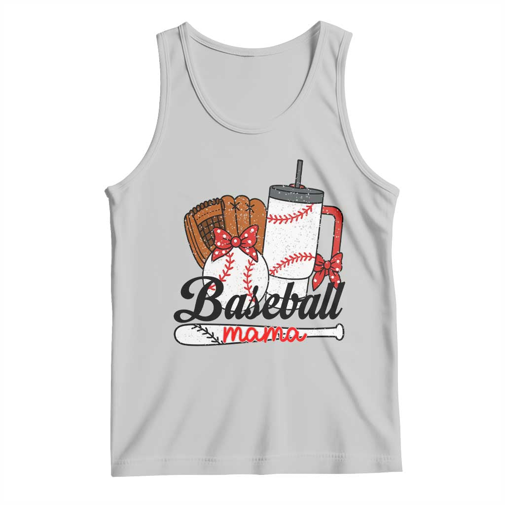Baseball Mama Tank Top Funny Sports Mom Life Lover - Wonder Print Shop