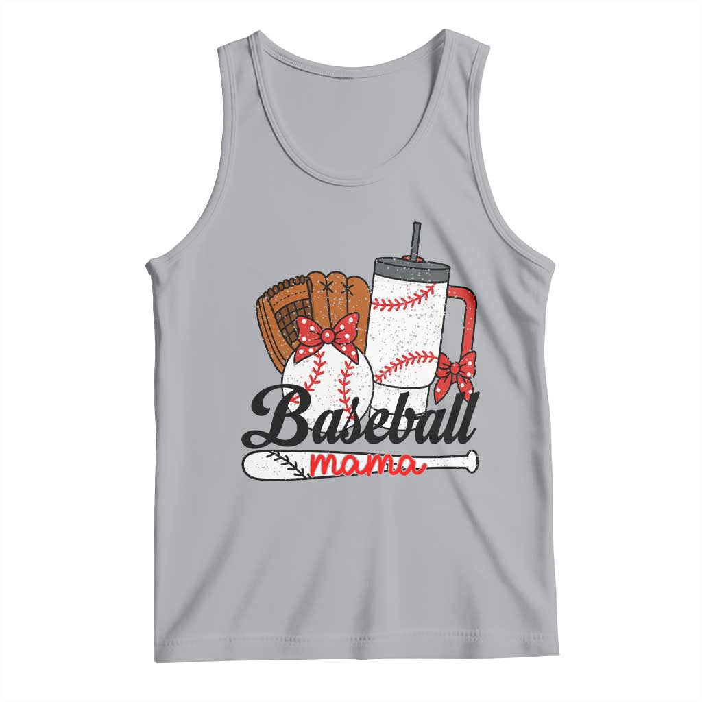 Baseball Mama Tank Top Funny Sports Mom Life Lover - Wonder Print Shop
