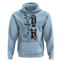 Baseball Dad Hoodie Funny Sports Papa Life Lover - Wonder Print Shop