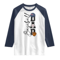 Baseball Dad Raglan Shirt Funny Sports Papa Life Lover - Wonder Print Shop