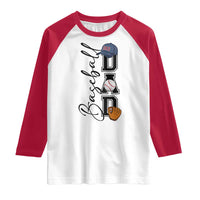 Baseball Dad Raglan Shirt Funny Sports Papa Life Lover - Wonder Print Shop