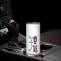 Baseball Dad Skinny Tumbler Funny Sports Papa Life Lover