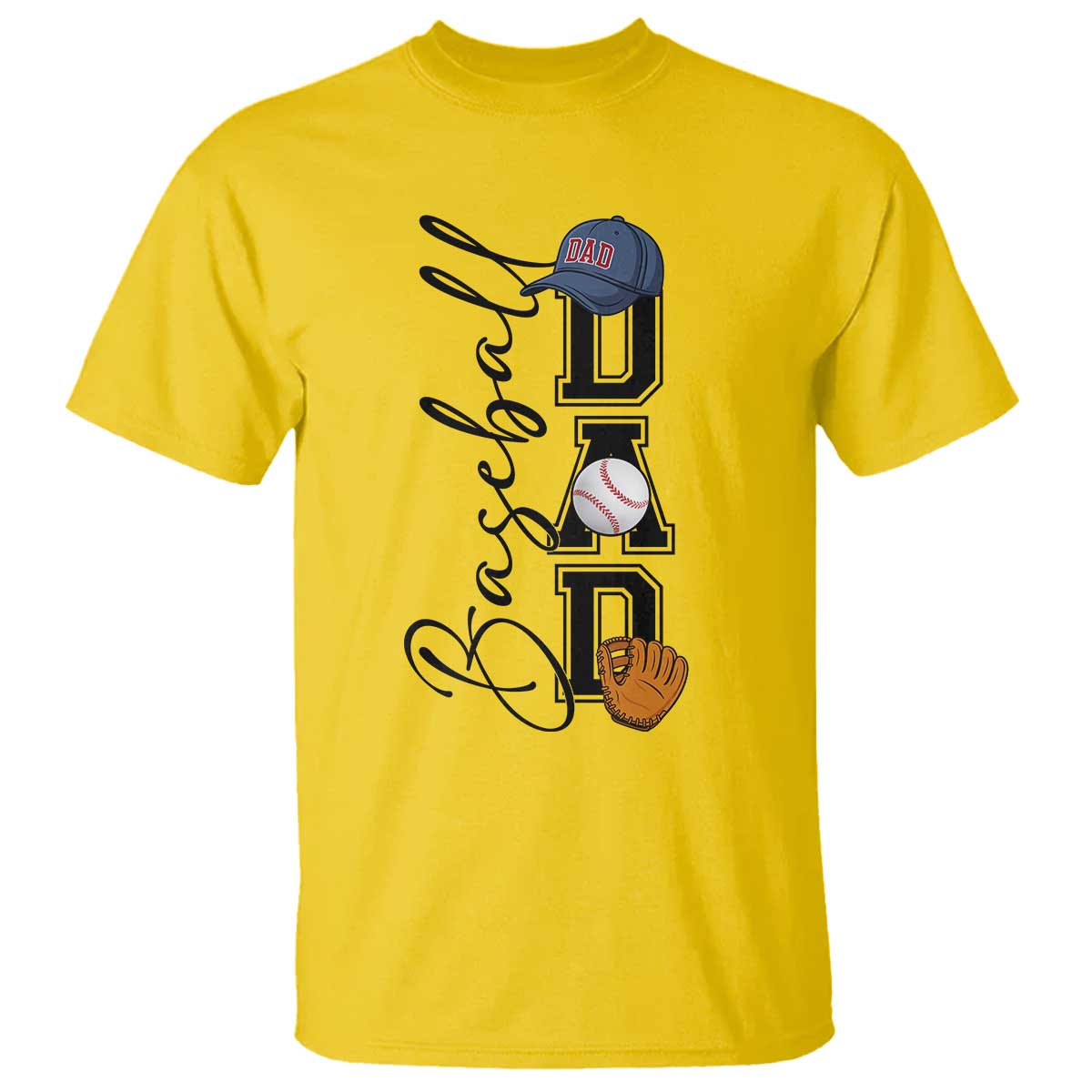 Baseball Dad T Shirt Funny Sports Papa Life Lover - Wonder Print Shop