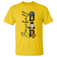 Baseball Dad T Shirt Funny Sports Papa Life Lover - Wonder Print Shop