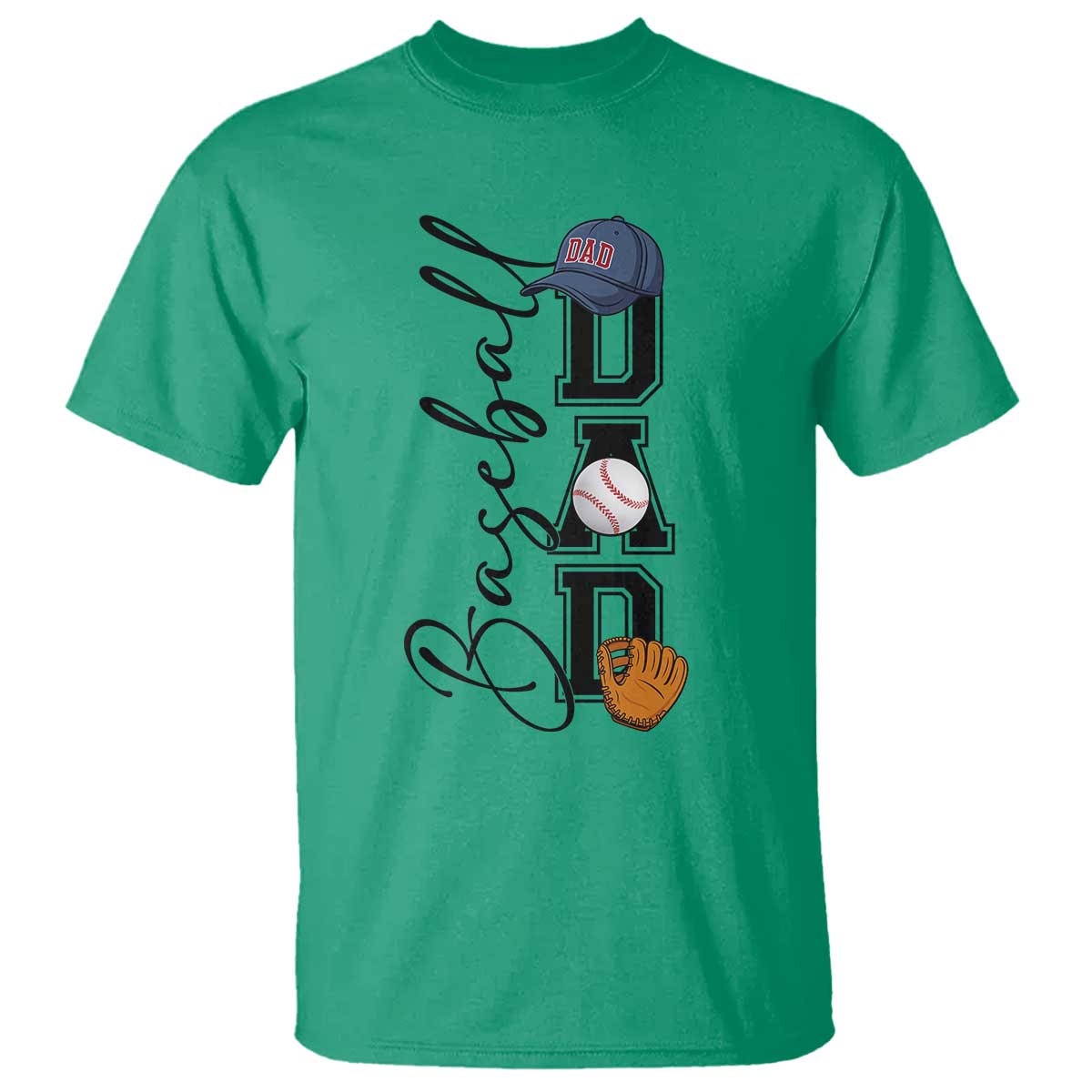 Baseball Dad T Shirt Funny Sports Papa Life Lover - Wonder Print Shop