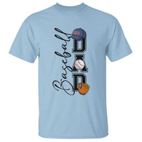Baseball Dad T Shirt Funny Sports Papa Life Lover - Wonder Print Shop