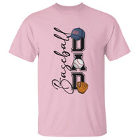 Baseball Dad T Shirt Funny Sports Papa Life Lover - Wonder Print Shop