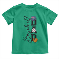 Baseball Dad Toddler T Shirt Funny Sports Papa Life Lover - Wonder Print Shop