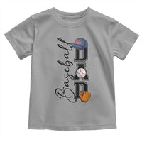 Baseball Dad Toddler T Shirt Funny Sports Papa Life Lover - Wonder Print Shop