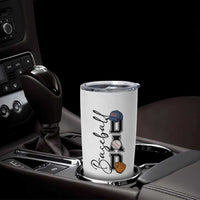 Baseball Dad Tumbler Cup Funny Sports Papa Life Lover