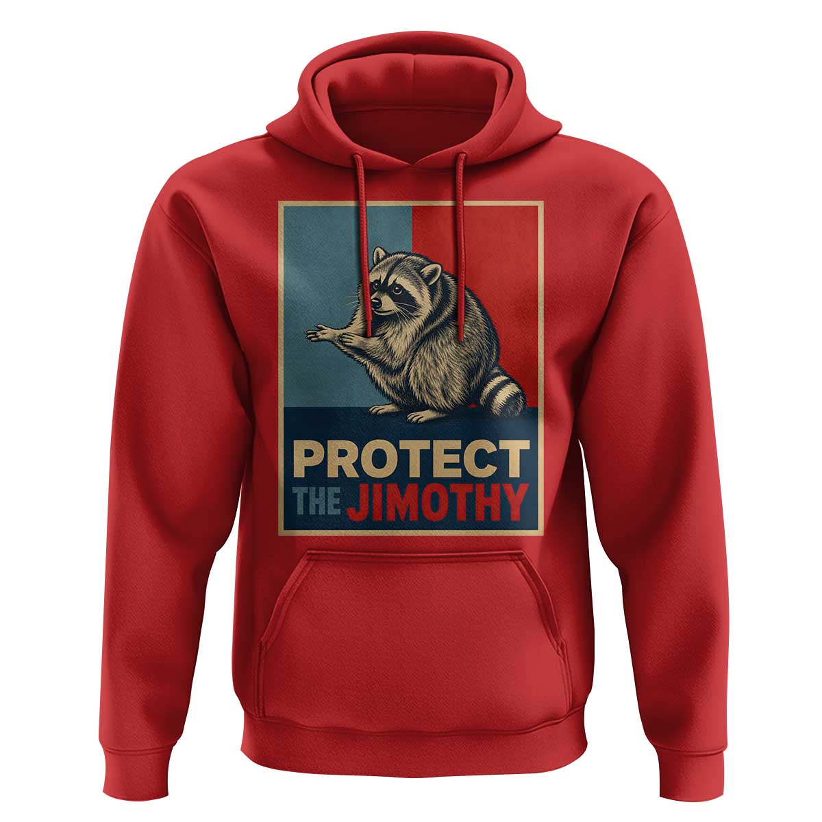 Protect The Jimothy Hoodie Funny Retro Trash Panda Animal Lover Meme