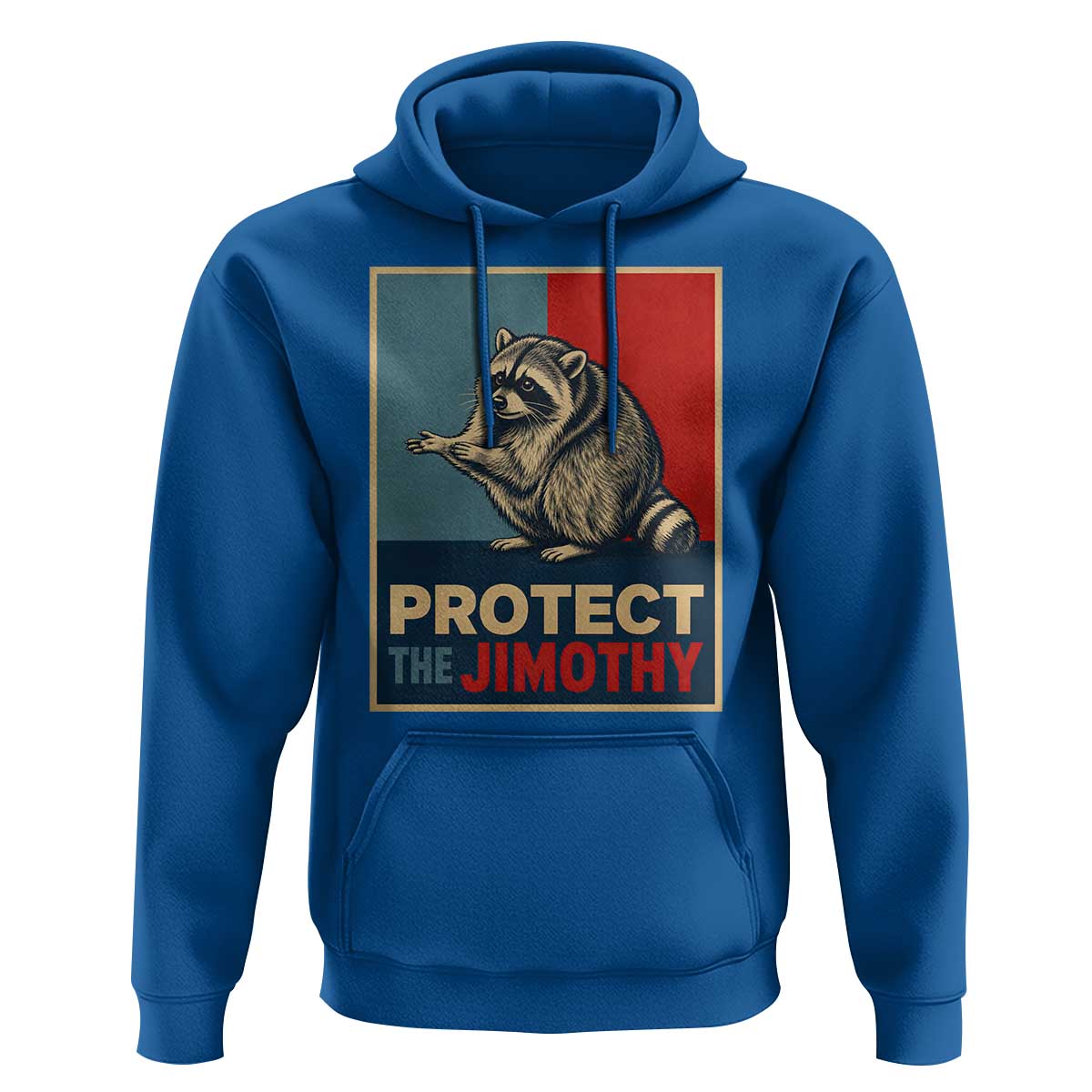 Protect The Jimothy Hoodie Funny Retro Trash Panda Animal Lover Meme