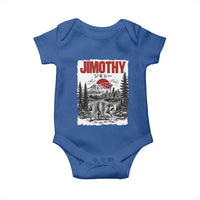 Jimothy The Raccoon Baby Onesie Seattle Skyline Mount Rainier Japanese Retro Vintage Art