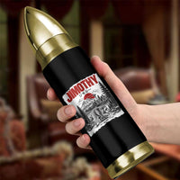 Jimothy The Raccoon Bullet Tumbler Seattle Skyline Mount Rainier Japanese Retro Vintage Art