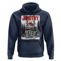 Jimothy The Raccoon Hoodie Seattle Skyline Mount Rainier Japanese Retro Vintage Art