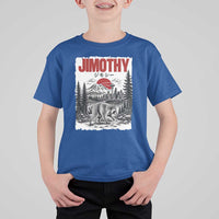 Jimothy The Raccoon T Shirt For Kid Seattle Skyline Mount Rainier Japanese Retro Vintage Art