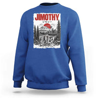 Jimothy The Raccoon Sweatshirt Seattle Skyline Mount Rainier Japanese Retro Vintage Art