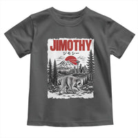 Jimothy The Raccoon Toddler T Shirt Seattle Skyline Mount Rainier Japanese Retro Vintage Art