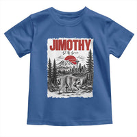 Jimothy The Raccoon Toddler T Shirt Seattle Skyline Mount Rainier Japanese Retro Vintage Art