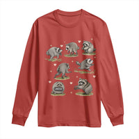 Cute Jimothy The Raccoon Long Sleeve Shirt Viral Seattle Wildlife Trash Panda Gift