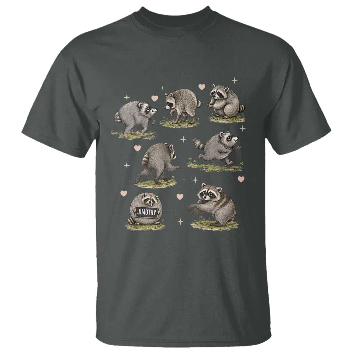 Cute Jimothy The Raccoon T Shirt Viral Seattle Wildlife Trash Panda Gift