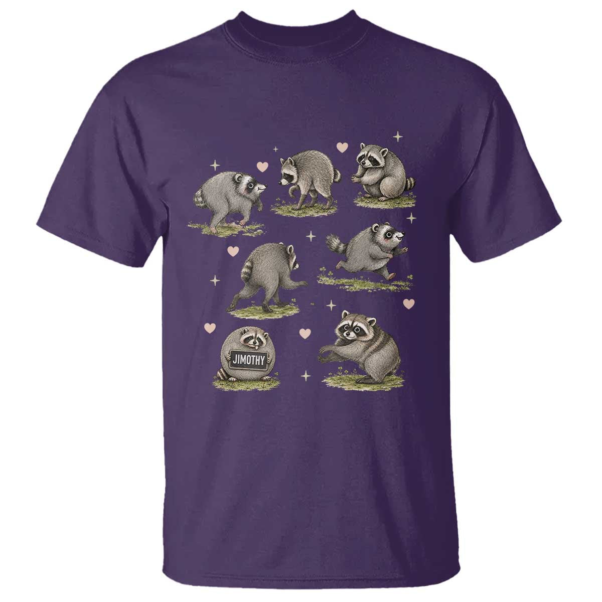 Cute Jimothy The Raccoon T Shirt Viral Seattle Wildlife Trash Panda Gift