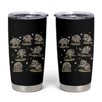 Cute Jimothy The Raccoon Tumbler Cup Viral Seattle Wildlife Trash Panda Gift
