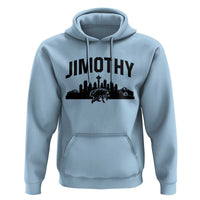 Jimothy The Raccoon Hoodie Seattle Space Needle Mount Rainier Landscape Art