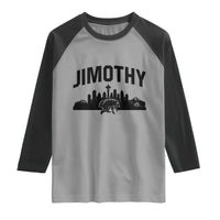Jimothy The Raccoon Raglan Shirt Seattle Space Needle Mount Rainier Landscape Art