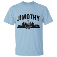 Jimothy The Raccoon T Shirt Seattle Space Needle Mount Rainier Landscape Art