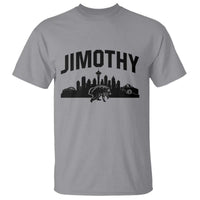 Jimothy The Raccoon T Shirt Seattle Space Needle Mount Rainier Landscape Art