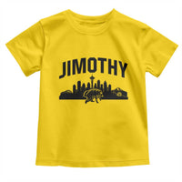 Jimothy The Raccoon Toddler T Shirt Seattle Space Needle Mount Rainier Landscape Art