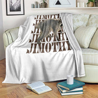 Jimothy The Raccoon Throw Blanket Vintage Trash Panda Animal Lover Gift
