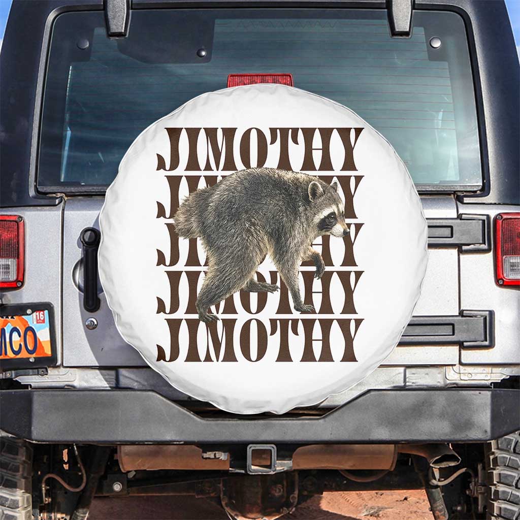 Jimothy The Raccoon Spare Tire Cover Vintage Trash Panda Animal Lover Gift